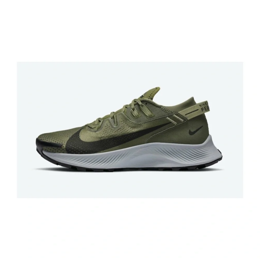 Nike Air Zoom Pegasus Trail 2 Low Mens Shoes Green Black CK4305-201 NEW Multi Sz - Picture 3 of 6